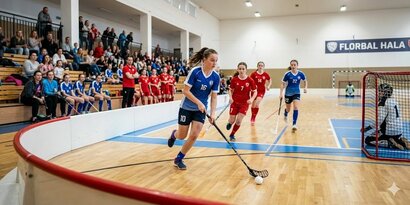 Krajské kolo vo florbale