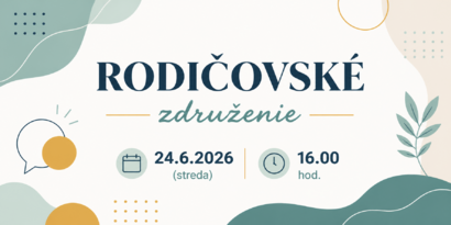 Úvodné rodičovské združenie
