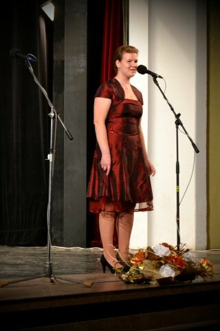 Dominika pri recitácii