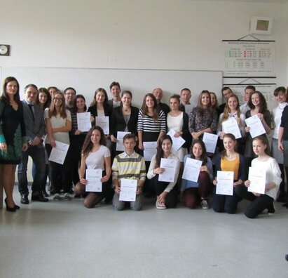 DSD - odovzdávanie diplomov